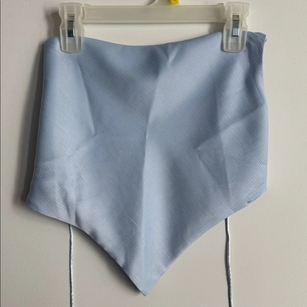 Princess Polly Women's Blue Crop Top Size 2